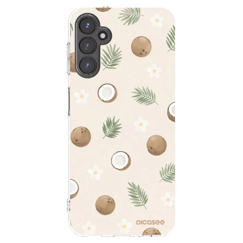 Picasee átlátszó szilikon tok az alábbi mobiltelefonokra Samsung Galaxy A14 4G A145R - Coconut Breeze
