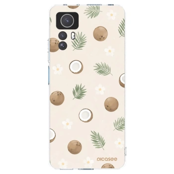 Picasee átlátszó szilikon tok az alábbi mobiltelefonokra Xiaomi Redmi Note 12S - Coconut Breeze