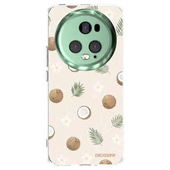 Picasee átlátszó szilikon tok az alábbi mobiltelefonokra Honor Magic5 Pro - Coconut Breeze