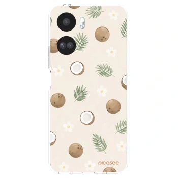 Picasee átlátszó szilikon tok az alábbi mobiltelefonokra Honor 90 Lite 5G - Coconut Breeze