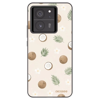 Picasee fekete szilikon tok az alábbi mobiltelefonokra Xiaomi 13T - Coconut Breeze