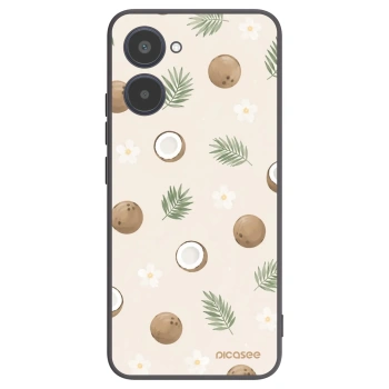 Picasee fekete szilikon tok az alábbi mobiltelefonokra Realme 10 4G - Coconut Breeze