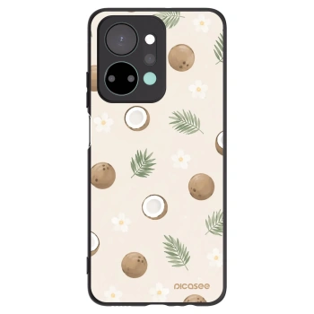 Picasee fekete szilikon tok az alábbi mobiltelefonokra Honor X7a - Coconut Breeze