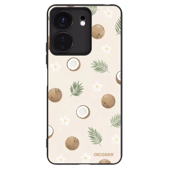 Picasee fekete szilikon tok az alábbi mobiltelefonokra Xiaomi Redmi 13C 4G - Coconut Breeze