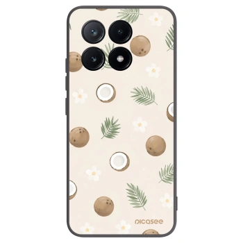 Picasee fekete szilikon tok az alábbi mobiltelefonokra Xiaomi Poco X6 Pro - Coconut Breeze