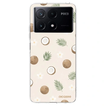 Picasee átlátszó szilikon tok az alábbi mobiltelefonokra Xiaomi Poco X6 Pro - Coconut Breeze