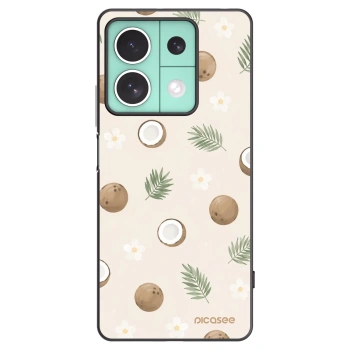 Picasee fekete szilikon tok az alábbi mobiltelefonokra Xiaomi Redmi Note 13 5G - Coconut Breeze