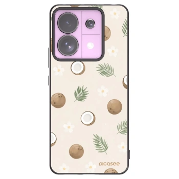 Picasee fekete szilikon tok az alábbi mobiltelefonokra Xiaomi Redmi Note 13 Pro 5G - Coconut Breeze