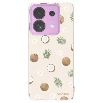 Picasee átlátszó szilikon tok az alábbi mobiltelefonokra Xiaomi Redmi Note 13 Pro 5G - Coconut Breeze