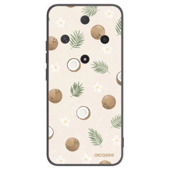 Picasee fekete szilikon tok az alábbi mobiltelefonokra Honor Magic6 Lite 5G - Coconut Breeze