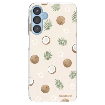 Picasee átlátszó szilikon tok az alábbi mobiltelefonokra Samsung Galaxy A15 A156B 5G - Coconut Breeze