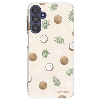 Picasee átlátszó szilikon tok az alábbi mobiltelefonokra Samsung Galaxy A15 A155F 4G - Coconut Breeze