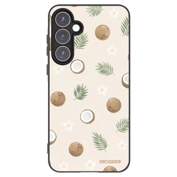 Picasee fekete szilikon tok az alábbi mobiltelefonokra Samsung Galaxy A55 5G A556B - Coconut Breeze
