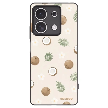 Picasee fekete szilikon tok az alábbi mobiltelefonokra Xiaomi Redmi Note 13 4G - Coconut Breeze