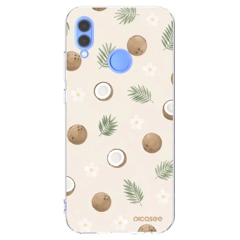 Picasee átlátszó szilikon tok az alábbi mobiltelefonokra Huawei P Smart 2019 - Coconut Breeze