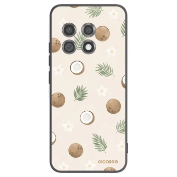 Picasee fekete szilikon tok az alábbi mobiltelefonokra OnePlus 11 5G - Coconut Breeze