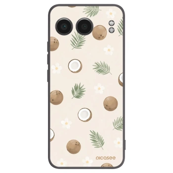 Picasee fekete szilikon tok az alábbi mobiltelefonokra OnePlus Nord 4 - Coconut Breeze