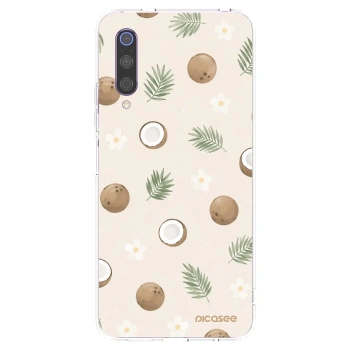 Picasee átlátszó szilikon tok az alábbi mobiltelefonokra Xiaomi Mi 9 - Coconut Breeze