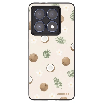 Picasee fekete szilikon tok az alábbi mobiltelefonokra Xiaomi 14T Pro - Coconut Breeze