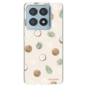 Picasee átlátszó szilikon tok az alábbi mobiltelefonokra Xiaomi 14T Pro - Coconut Breeze