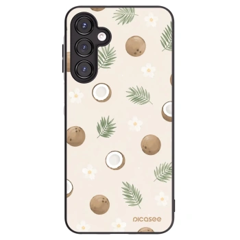 Picasee fekete szilikon tok az alábbi mobiltelefonokra Samsung Galaxy A16 5G - Coconut Breeze