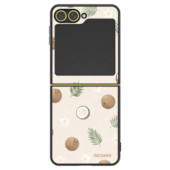 Szilikon tok erre a típusra Samsung Galaxy Z Flip6 5G - Coconut Breeze
