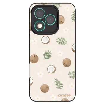 Picasee fekete szilikon tok az alábbi mobiltelefonokra Honor 400 Lite 5G - Coconut Breeze