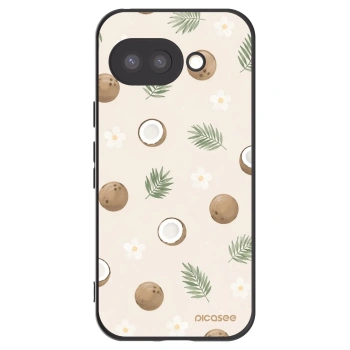 Picasee fekete szilikon tok az alábbi mobiltelefonokra Google Pixel 9a - Coconut Breeze