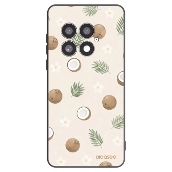 Picasee fekete szilikon tok az alábbi mobiltelefonokra OnePlus 13 5G - Coconut Breeze