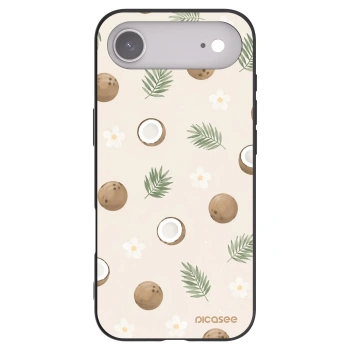 Picasee fekete szilikon tok az alábbi mobiltelefonokra Apple iPhone Air - Coconut Breeze
