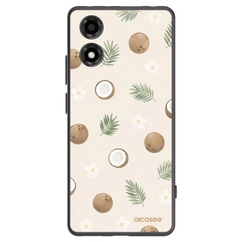 Picasee fekete szilikon tok az alábbi mobiltelefonokra Motorola Moto E14 - Coconut Breeze