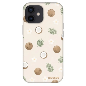 Szilikon tok erre a típusra Apple iPhone 12 mini - Coconut Breeze