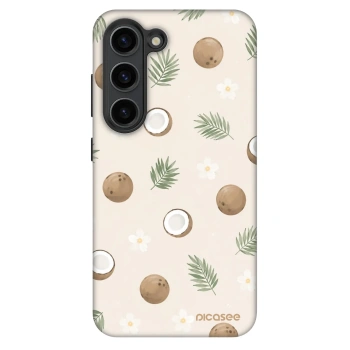 Szilikon tok erre a típusra Samsung Galaxy S23 5G - Coconut Breeze