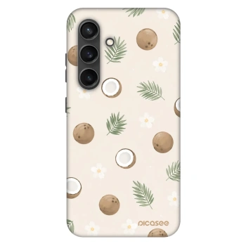 Szilikon tok erre a típusra Samsung Galaxy S24 S921B 5G - Coconut Breeze