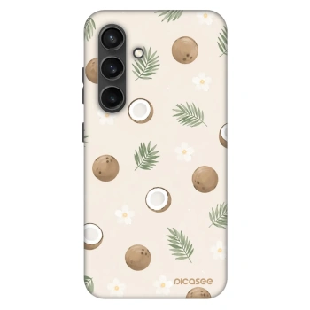 Szilikon tok erre a típusra Samsung Galaxy S24+ S926B 5G - Coconut Breeze