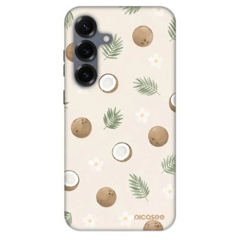 Szilikon tok erre a típusra Samsung Galaxy S25 5G - Coconut Breeze