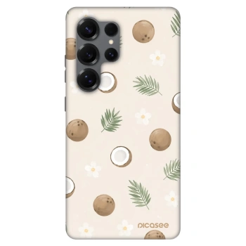 Szilikon tok erre a típusra Samsung Galaxy S25 Ultra 5G - Coconut Breeze