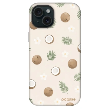 Szilikon tok erre a típusra Apple iPhone 15 - Coconut Breeze
