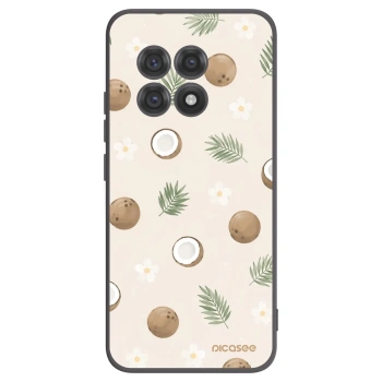 Picasee fekete szilikon tok az alábbi mobiltelefonokra OnePlus 13R 5G - Coconut Breeze