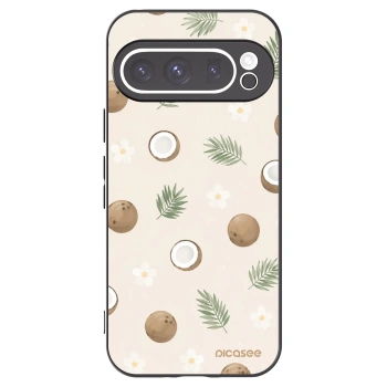 Picasee fekete szilikon tok az alábbi mobiltelefonokra Google Pixel 9 Pro XL - Coconut Breeze