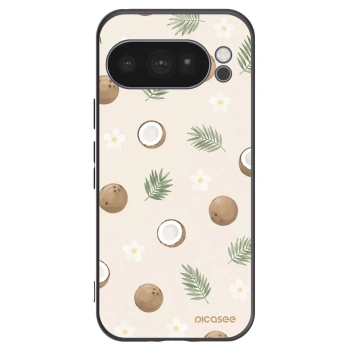 Picasee fekete szilikon tok az alábbi mobiltelefonokra Google Pixel 10 Pro - Coconut Breeze