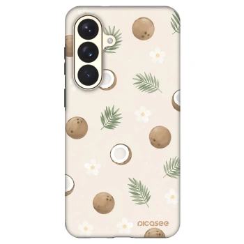 Szilikon tok erre a típusra Samsung Galaxy S26+ - Coconut Breeze