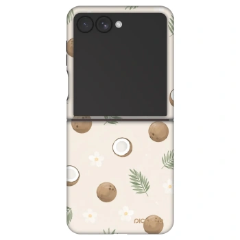 Szilikon tok erre a típusra Samsung Galaxy Z Flip7 5G - Coconut Breeze