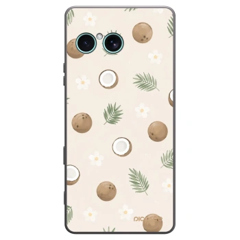 Picasee fekete szilikon tok az alábbi mobiltelefonokra Sony Xperia 10 VII - Coconut Breeze