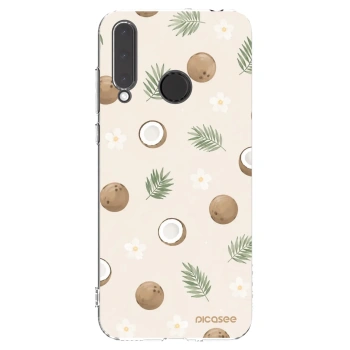 Picasee átlátszó szilikon tok az alábbi mobiltelefonokra Honor 20 Lite - Coconut Breeze