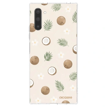 Picasee átlátszó szilikon tok az alábbi mobiltelefonokra Samsung Galaxy Note 10 N970F - Coconut Breeze