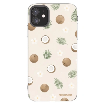 Picasee átlátszó szilikon tok az alábbi mobiltelefonokra Apple iPhone 11 - Coconut Breeze