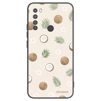 Picasee fekete szilikon tok az alábbi mobiltelefonokra Xiaomi Redmi Note 8 - Coconut Breeze