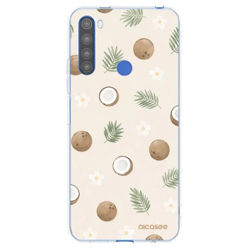 Picasee átlátszó szilikon tok az alábbi mobiltelefonokra Xiaomi Redmi Note 8T - Coconut Breeze