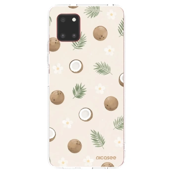 Picasee átlátszó szilikon tok az alábbi mobiltelefonokra Samsung Galaxy Note 10 Lite N770F - Coconut Breeze